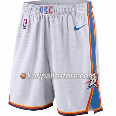 Oklahoma City Thunder Miesten Nike Shortsit Valkoinen